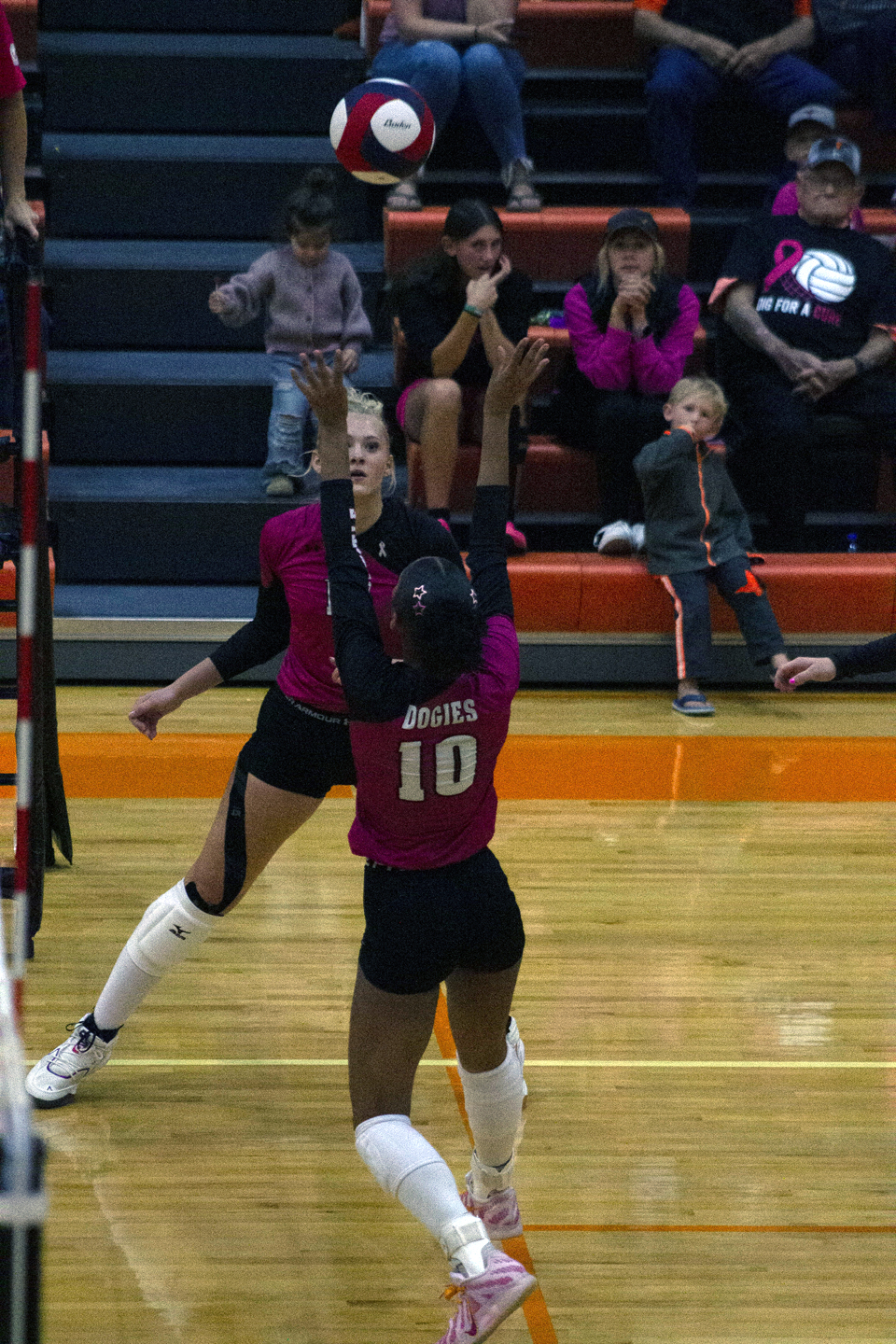 October 10 Lettering HS Volleyball vs Worland 10/03/26 | News Letter Journal