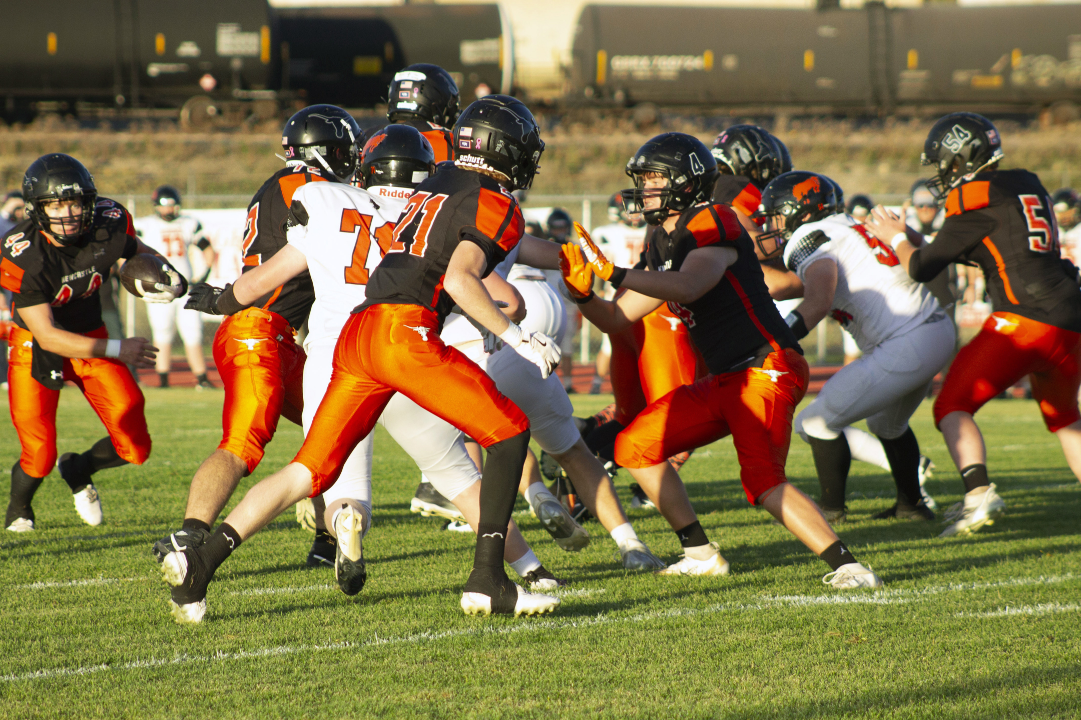 October 10 Lettering HS Football vs Burns #2 10/01/26 | News Letter Journal