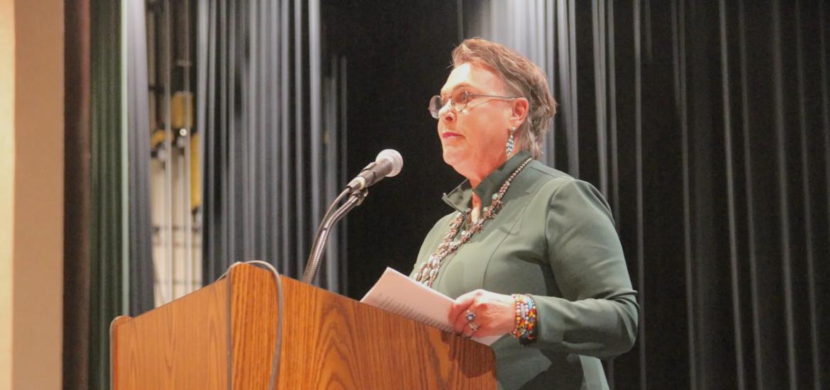 Wyoming crowd boos Hageman retort that protections against greenhouse gases based on ‘false science’